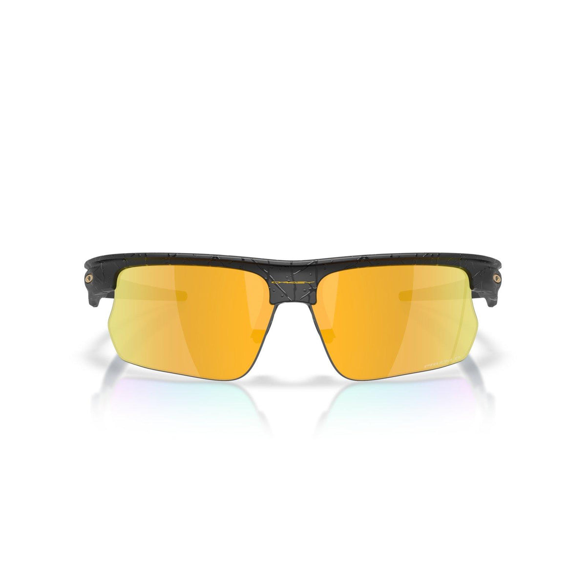 Oakley BiSphaera Sunglasses - Matte Black Splatter/Prizm 24K Polarized