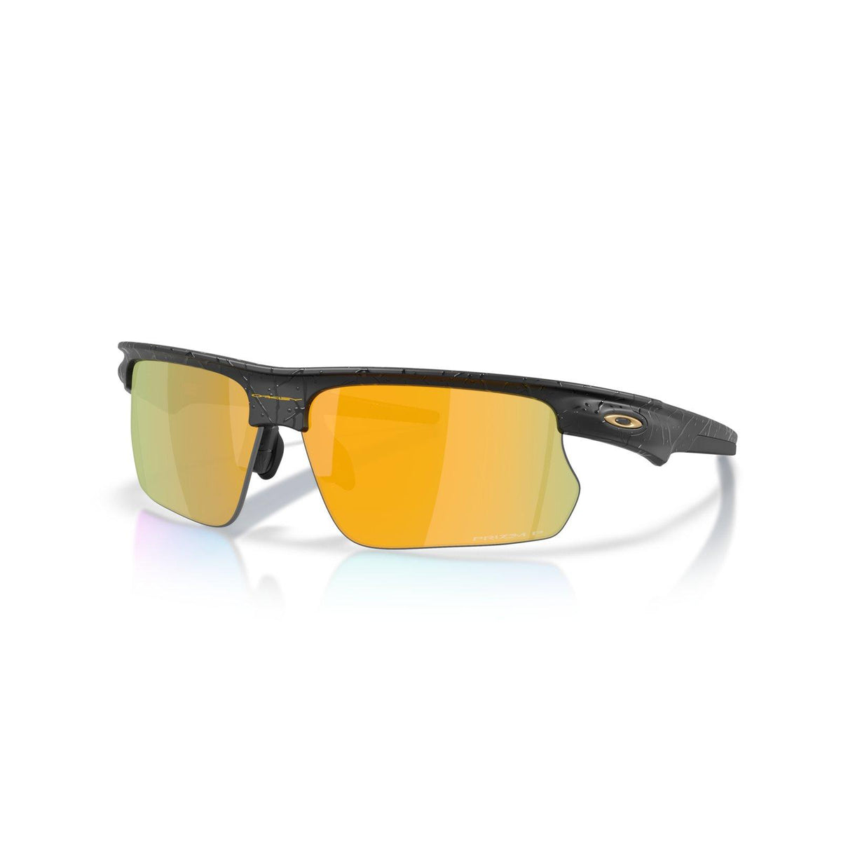 Oakley BiSphaera Sunglasses - Matte Black Splatter/Prizm 24K Polarized