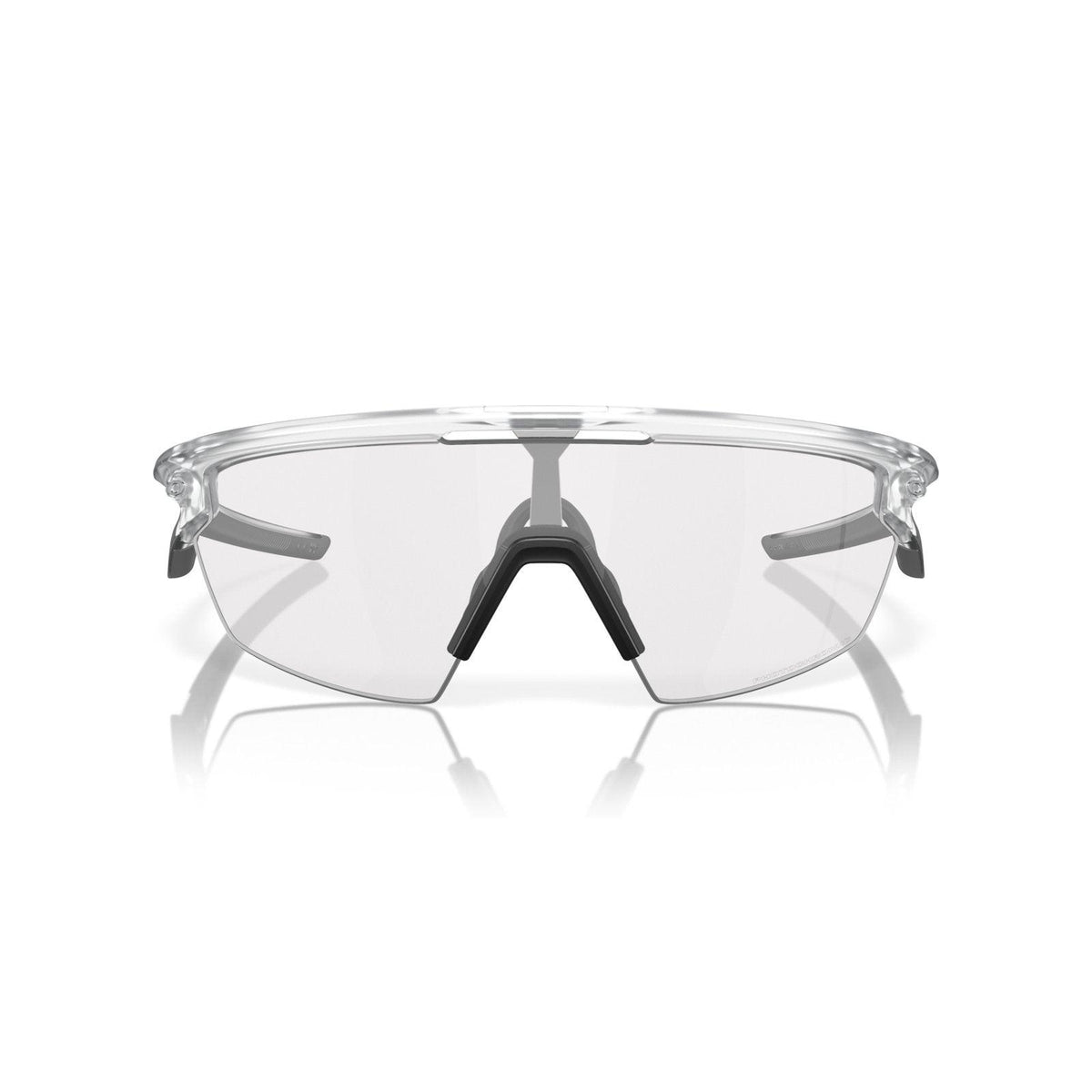Oakley Sphaera Sunglasses - Matte Clear/Clear to Black Iridium Photochromic