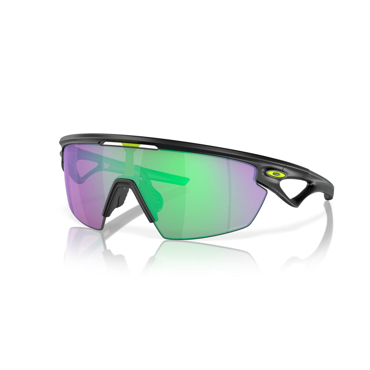 Oakley Sphaera Sunglasses - Matte Black Ink/Prizm Road Jade