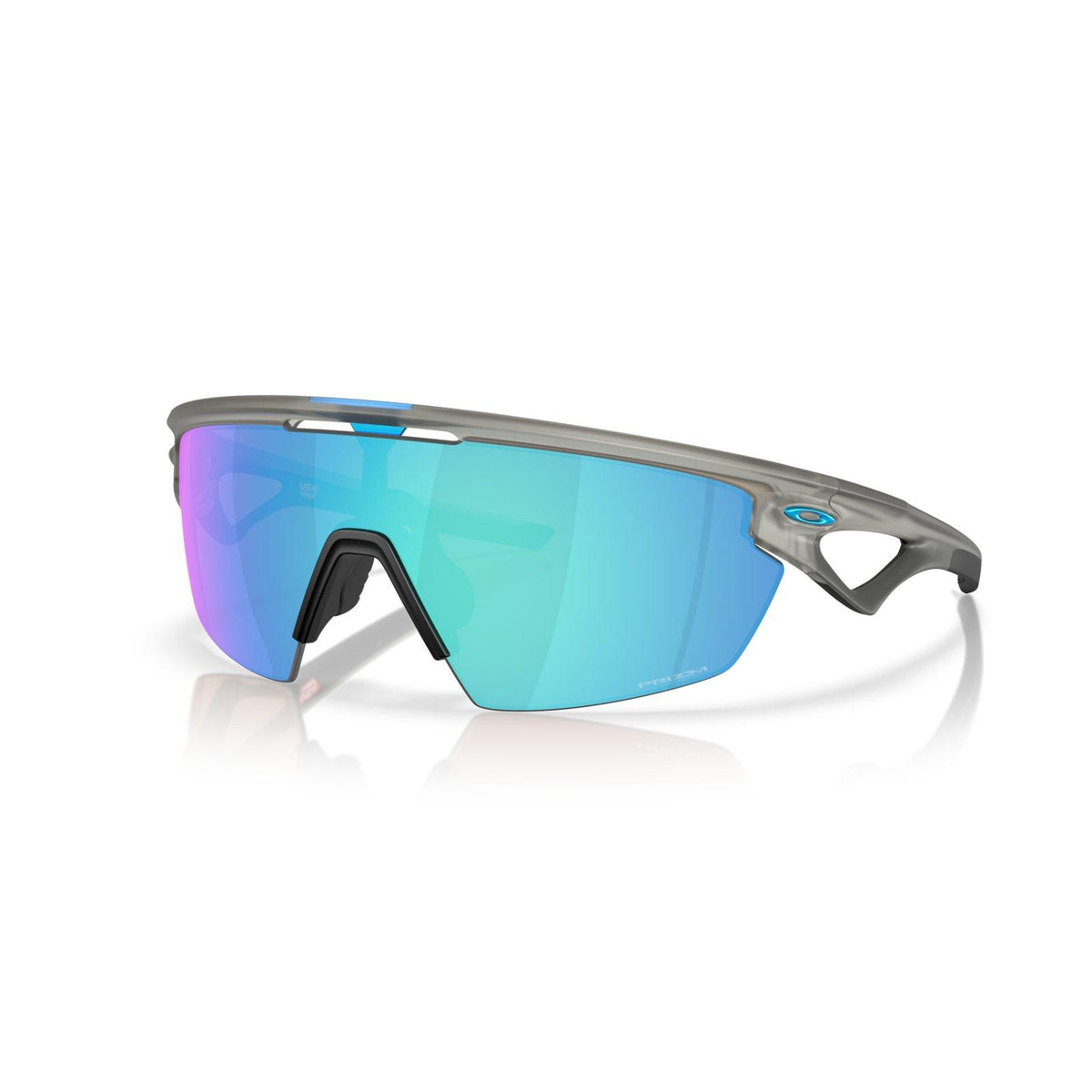 Oakley Sphaera Sunglasses - Matte Grey Ink/Prizm Sapphire