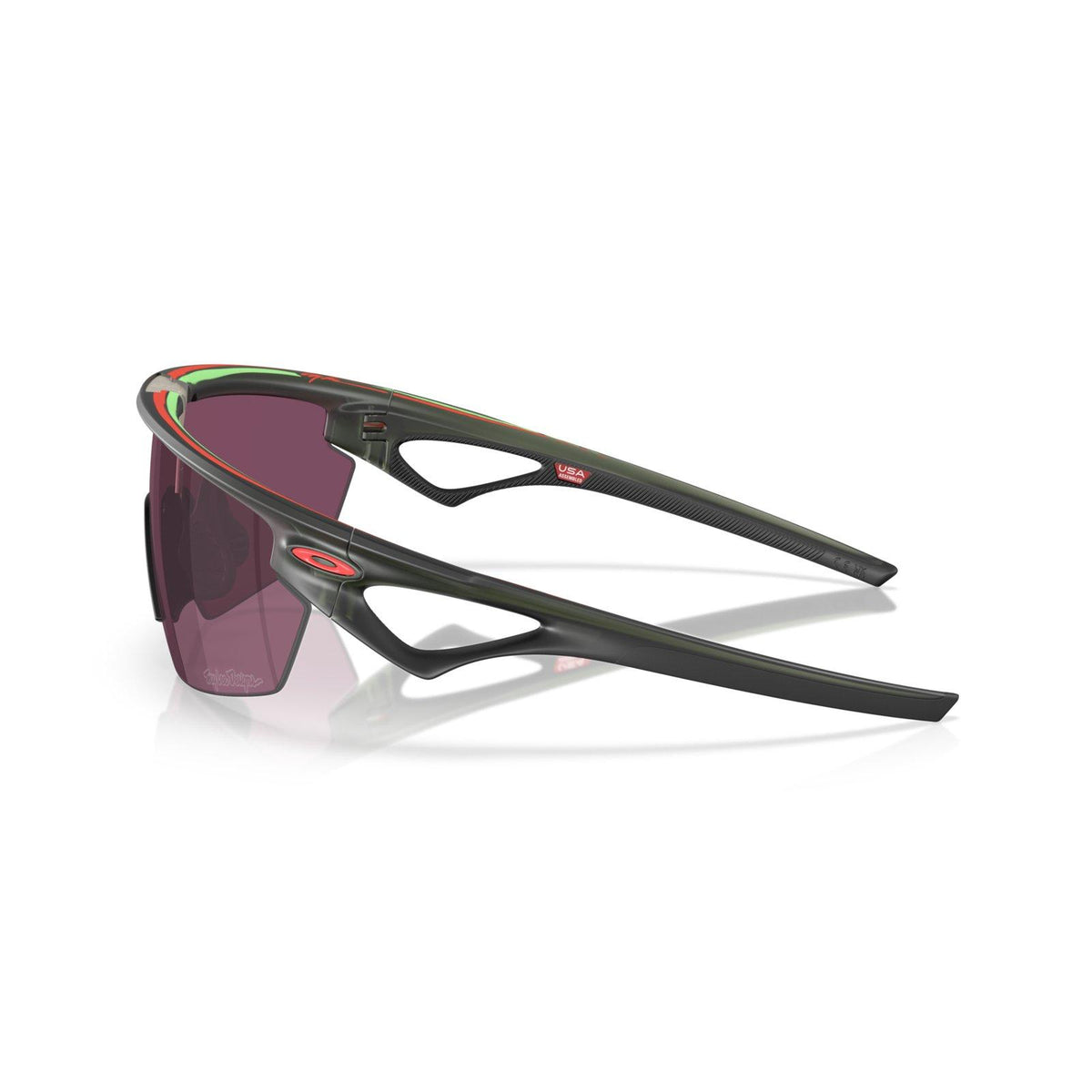 Oakley Sphaera Sunglasses - Troy Lee Designs Matte Olive Ink/Prizm Road Black