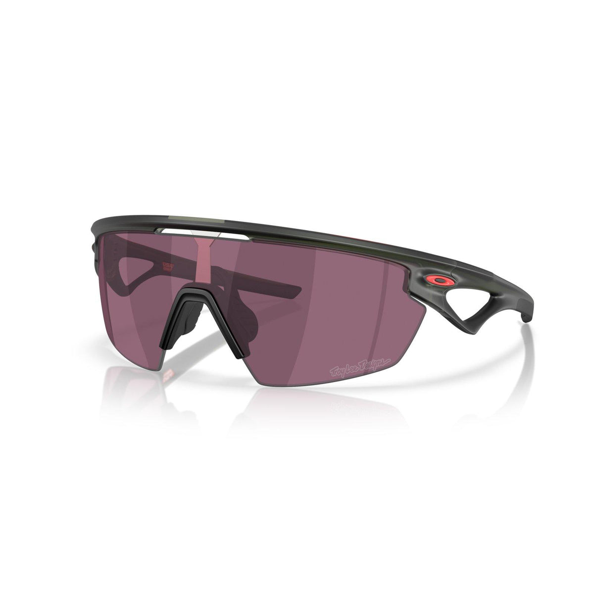 Oakley Sphaera Sunglasses - Troy Lee Designs Matte Olive Ink/Prizm Road Black