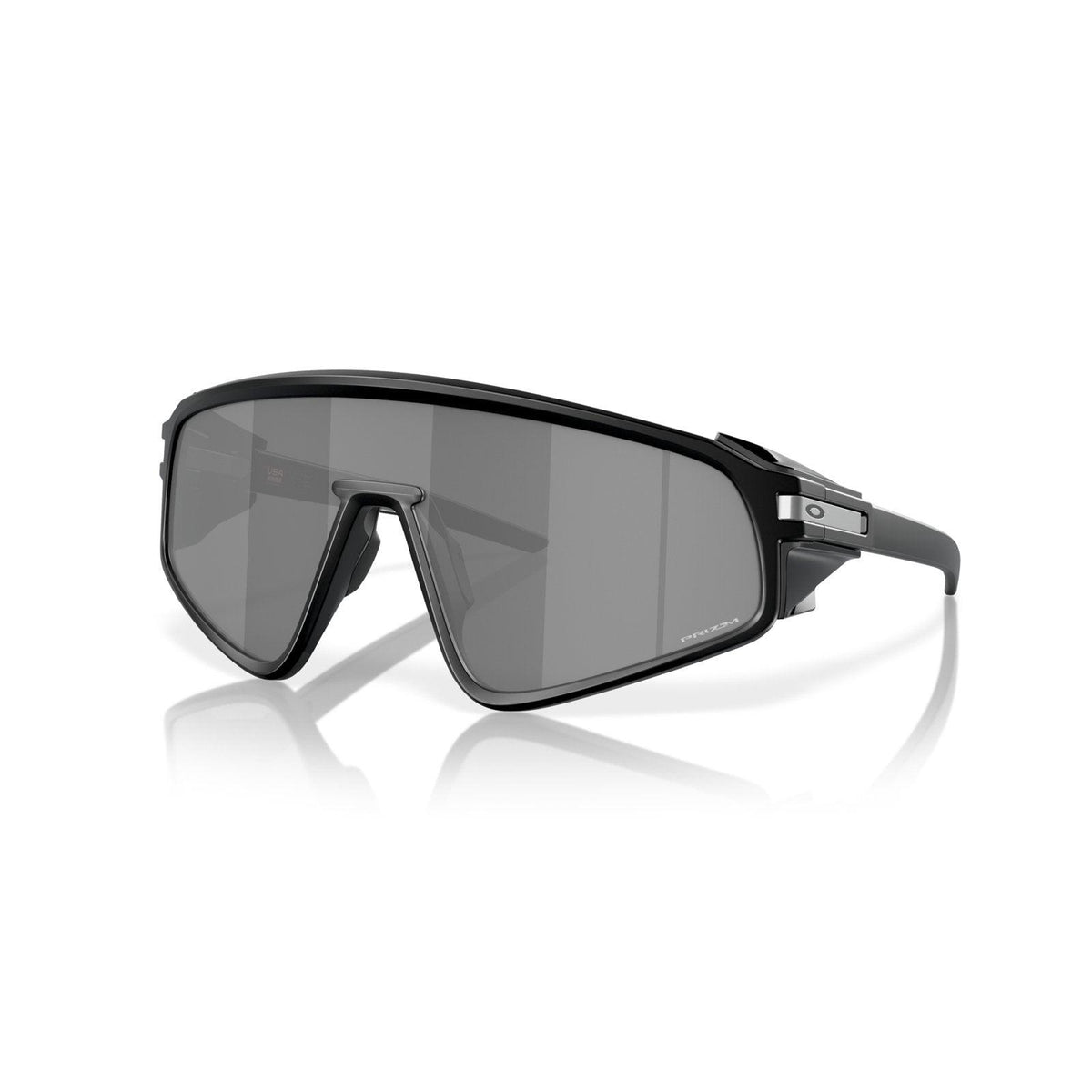 Oakley Latch Panel Sunglasses - Matte Black/Prizm Black