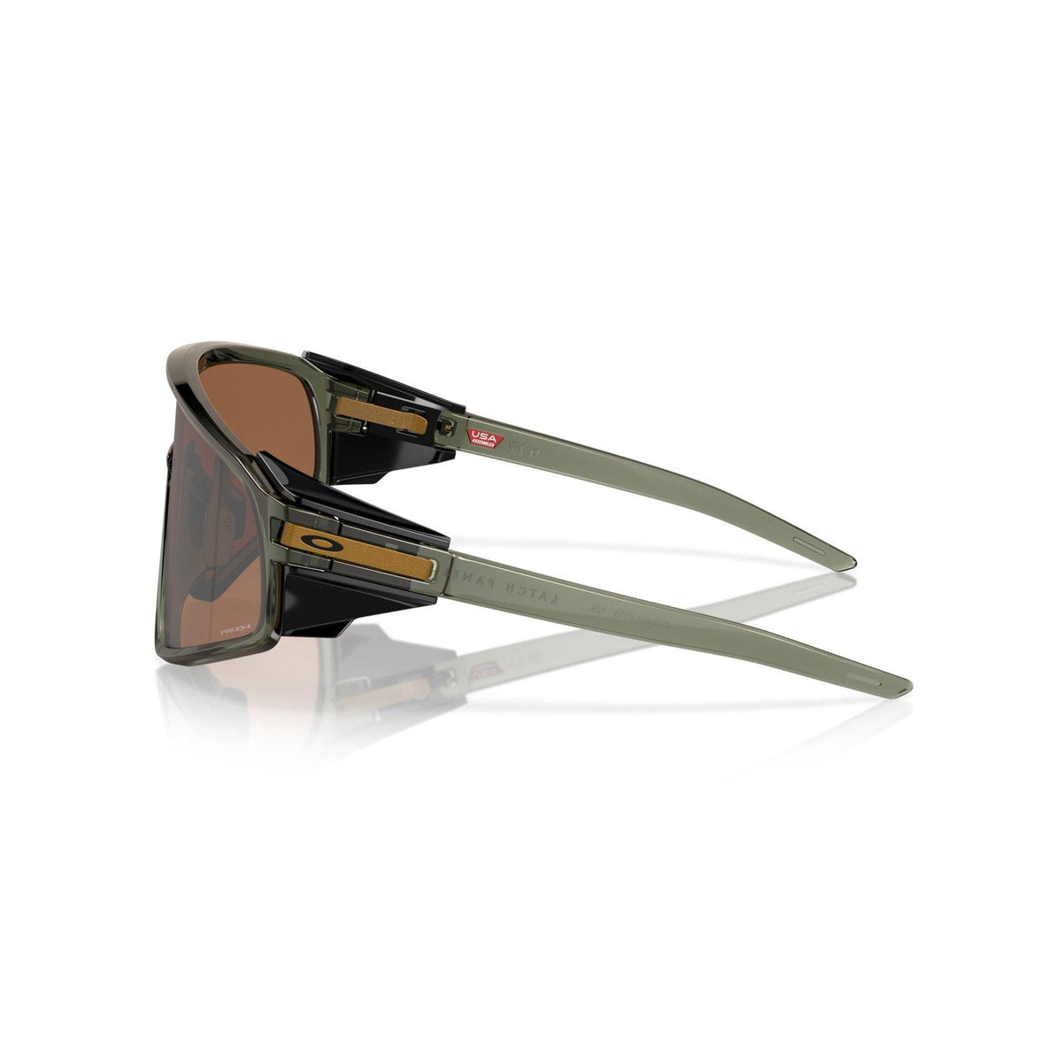Oakley Latch Panel Sunglasses - Olive Ink/Prizm Tungsten