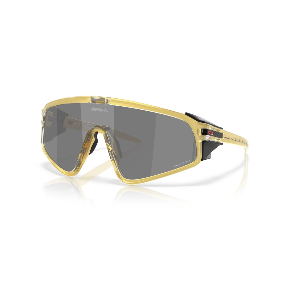 Oakley Latch Panel Sunglasses - Gold Grass/Prizm Black