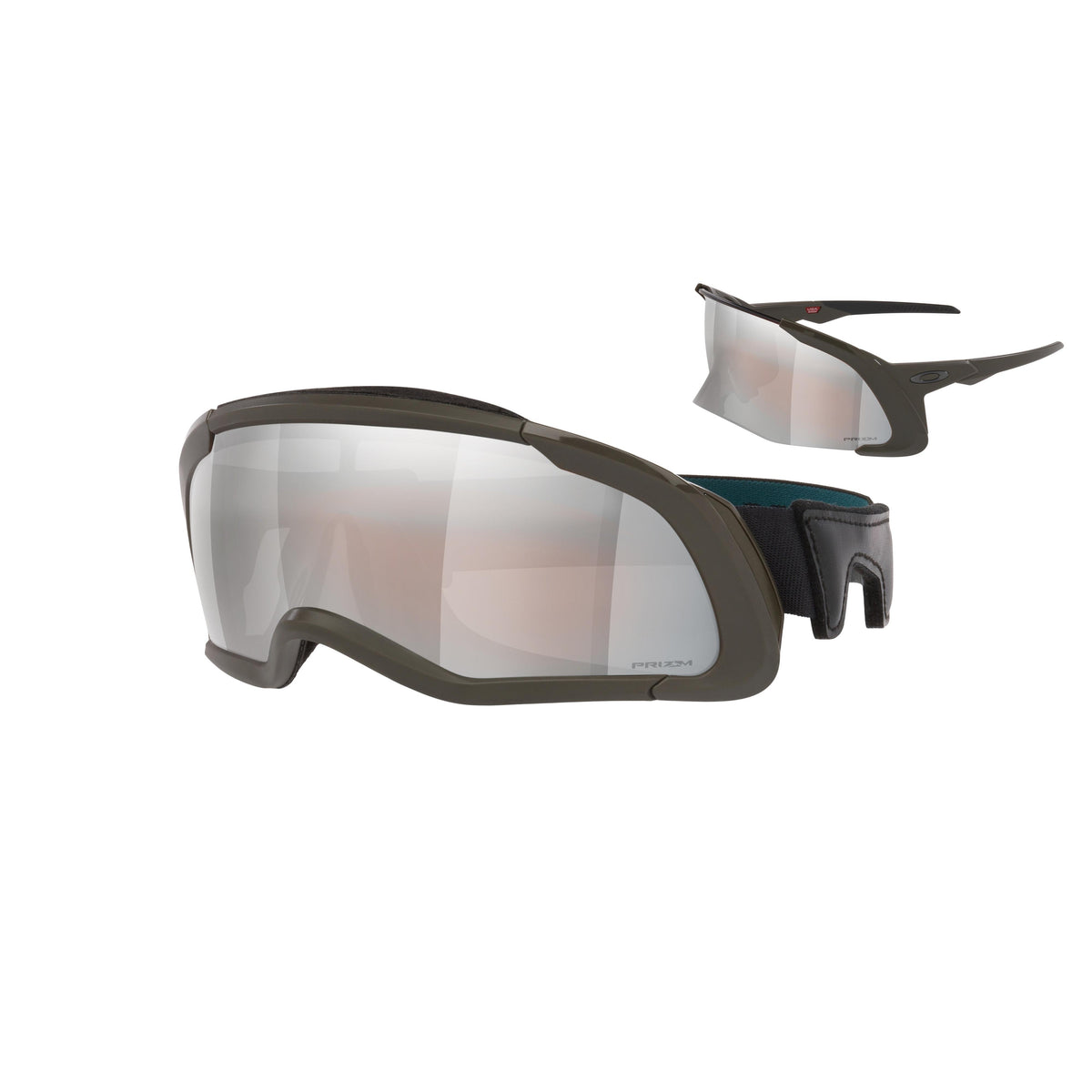 Oakley Flex Scape Sunglasses - Dark Brush/Prizm Snow Black Iridium