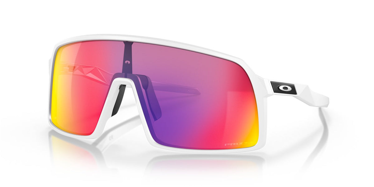 Oakley Sutro Sunglasses - Matte White/Prizm Road