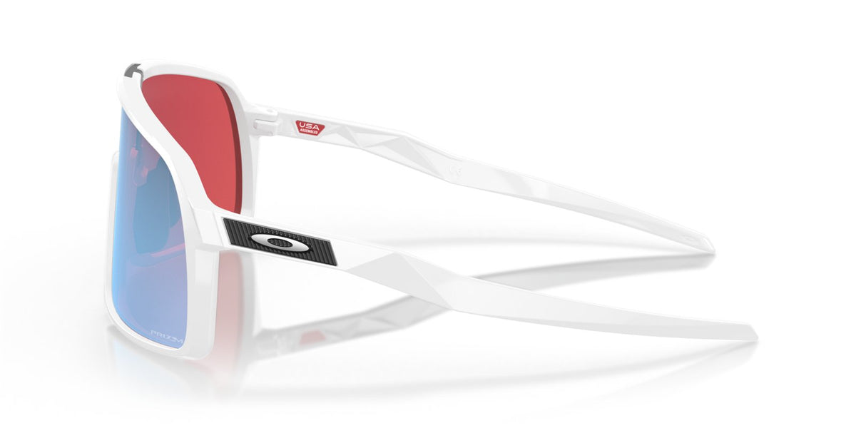 Oakley Sutro Sunglasses - Polished White/Prizm Snow Sapphire
