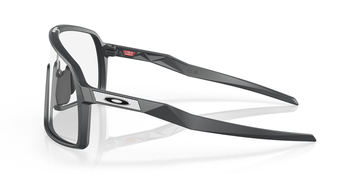 Oakley Sutro Sunglasses - Matte Carbon/Clear to Black Iridium Photochromic