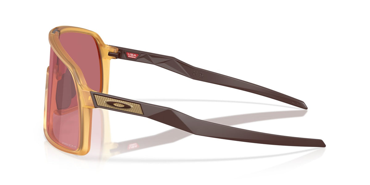 Oakley Sutro Sunglasses - Matte Transparent Light Curry/Prizm Dark Golf