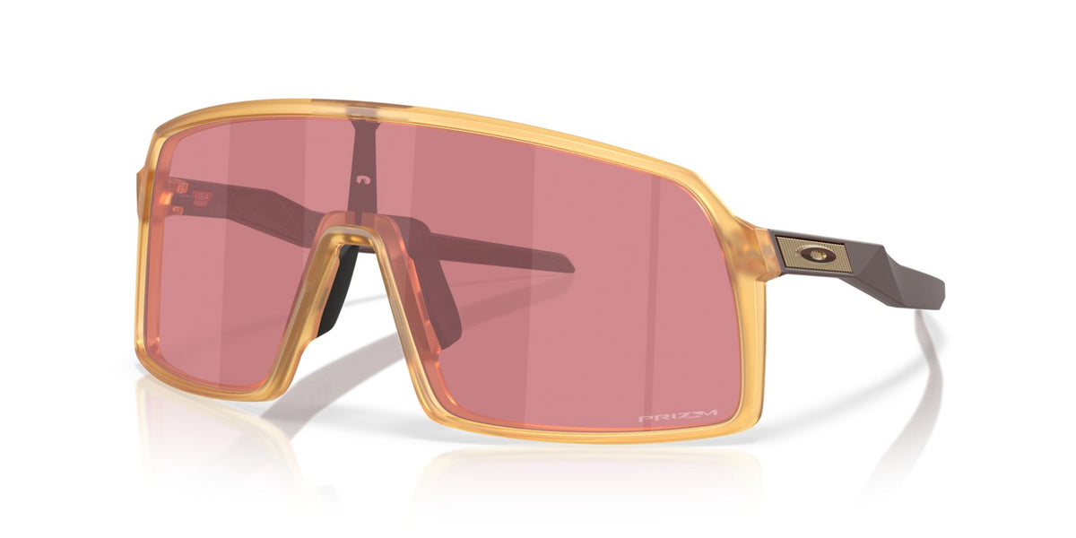 Oakley Sutro Sunglasses - Matte Transparent Light Curry/Prizm Dark Golf
