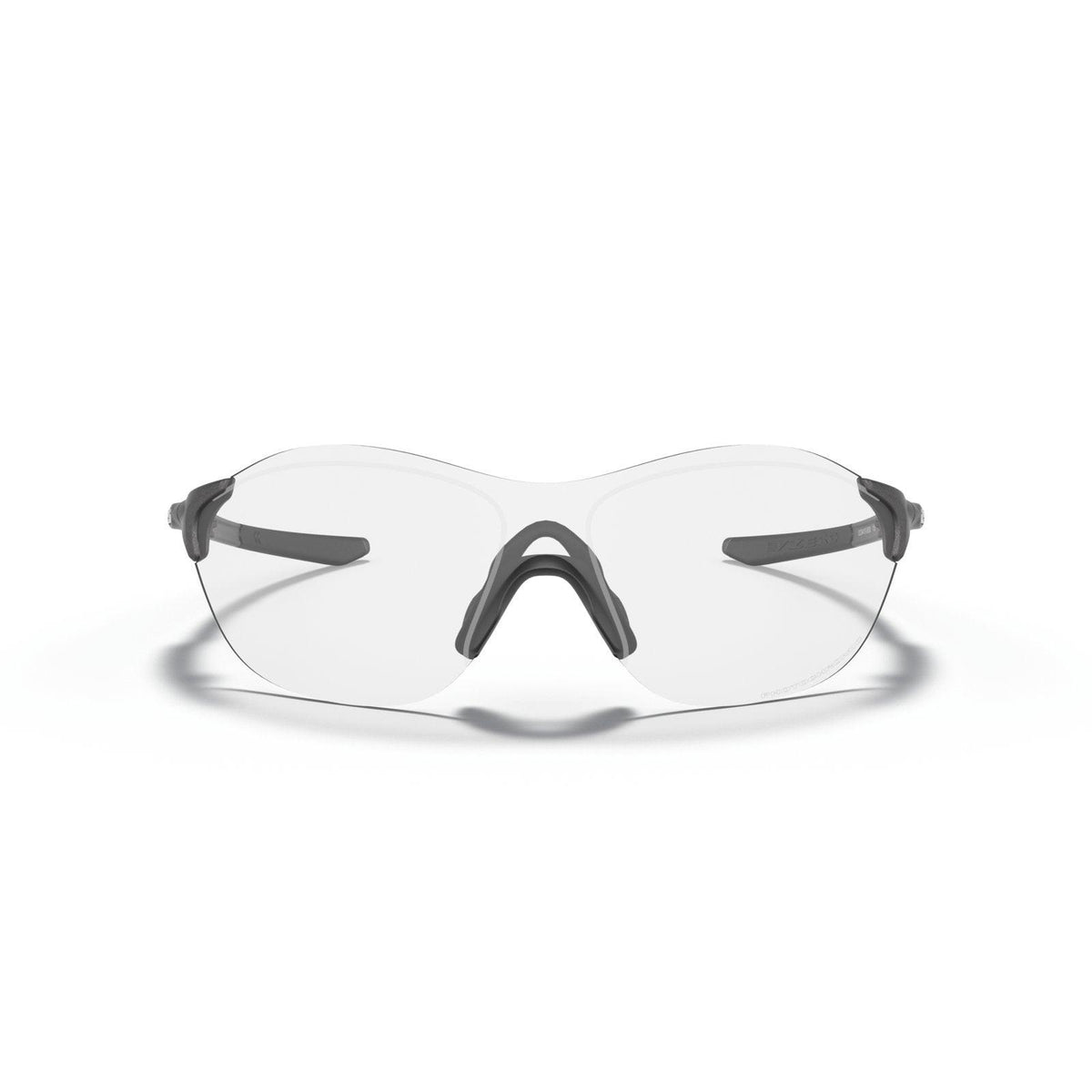 Oakley EVZero Swift (Low Bridge Fit) Sunglasses - Steel/Clear to Black Iridium Photochromic