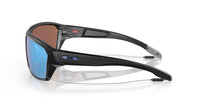 Oakley Split Shot Sunglasses - Matte Black/Prizm Deep Water Polarized