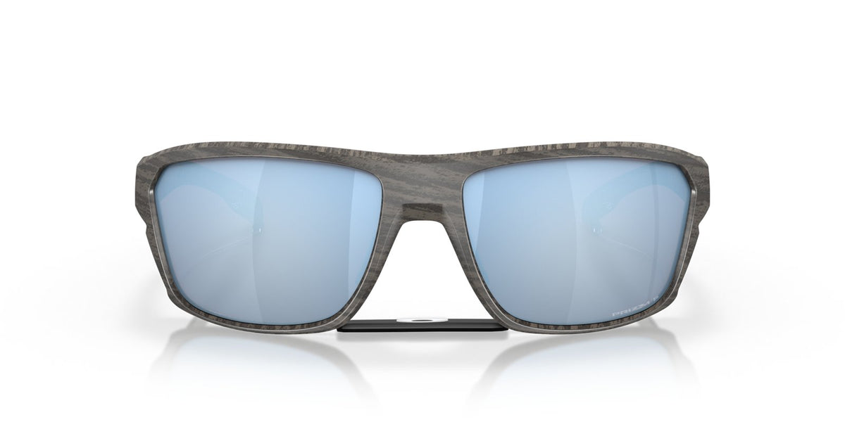 Oakley Split Shot Sunglasses - Woodgrain/Prizm Deep Water Polarized