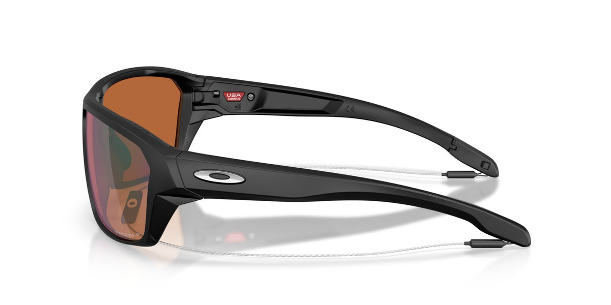 Oakley Split Shot Sunglasses - Matte Black/Prizm Shallow Water Polarized