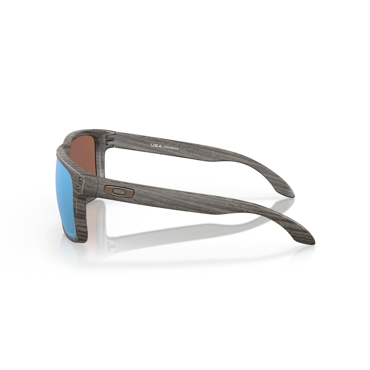 Oakley Holbrook XL Sunglasses - Woodgrain/Prizm Deep Water Polarized