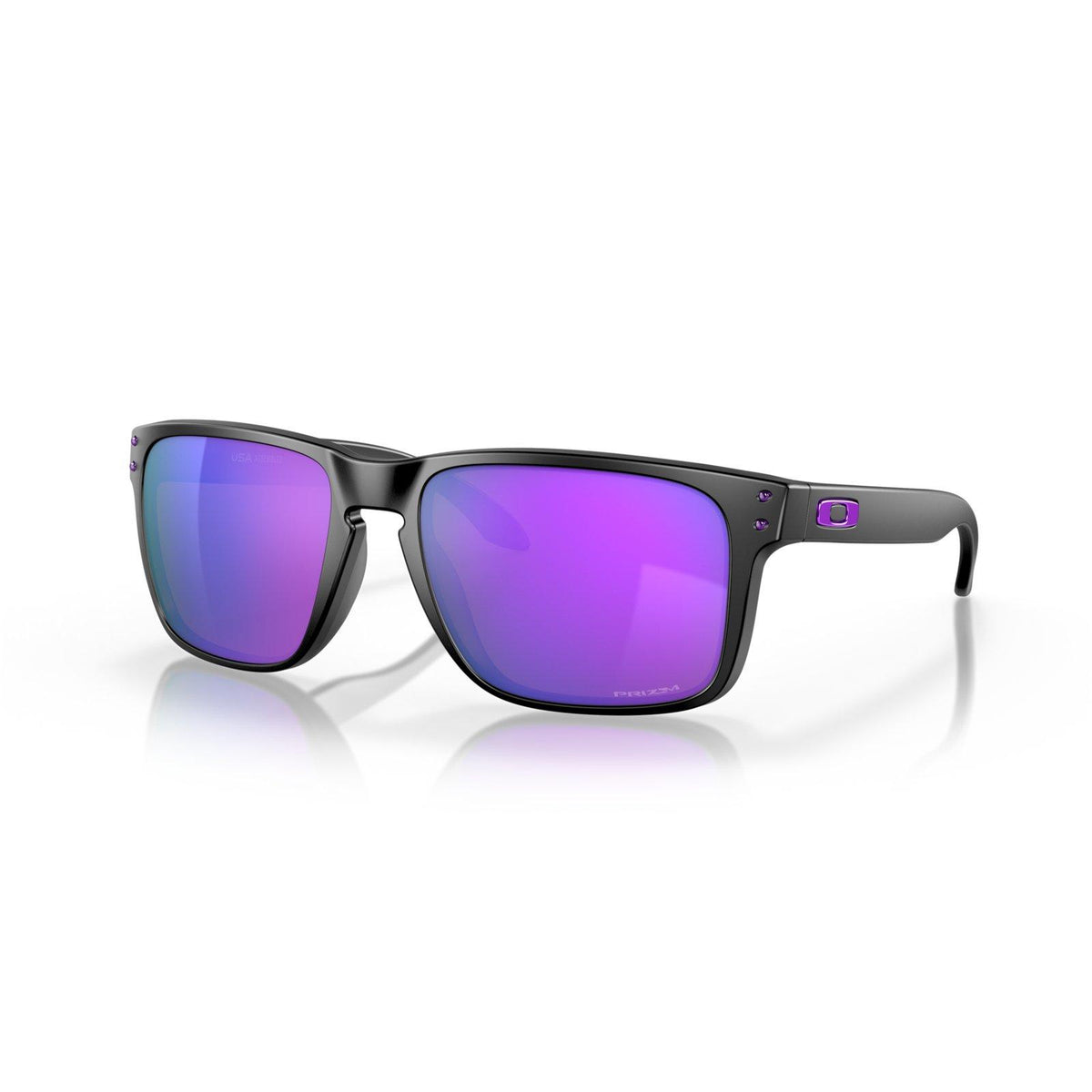 Oakley Holbrook XL Sunglasses - Matte Black/Prizm Violet