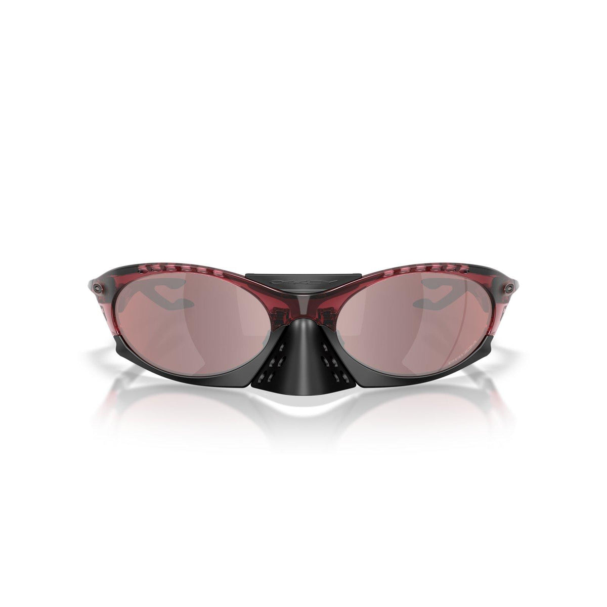 Oakley Plantaris Sunglasses - Transparent Iron Red/Prizm Snow Black Iridium