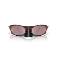 Oakley Plantaris Sunglasses - Transparent Iron Red/Prizm Snow Black Iridium