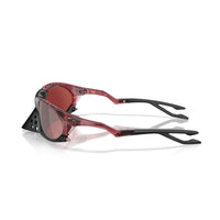 Oakley Plantaris Sunglasses - Transparent Iron Red/Prizm Snow Black Iridium