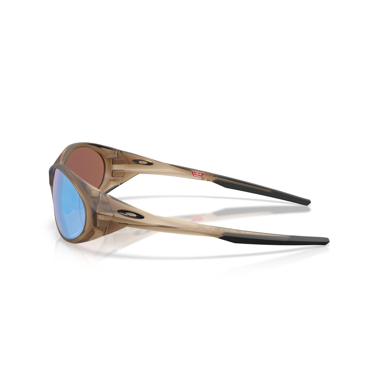 Oakley Eye Jacket Redux Sunglasses - Matte Brown Smoke/Prizm Deep Water Polarized