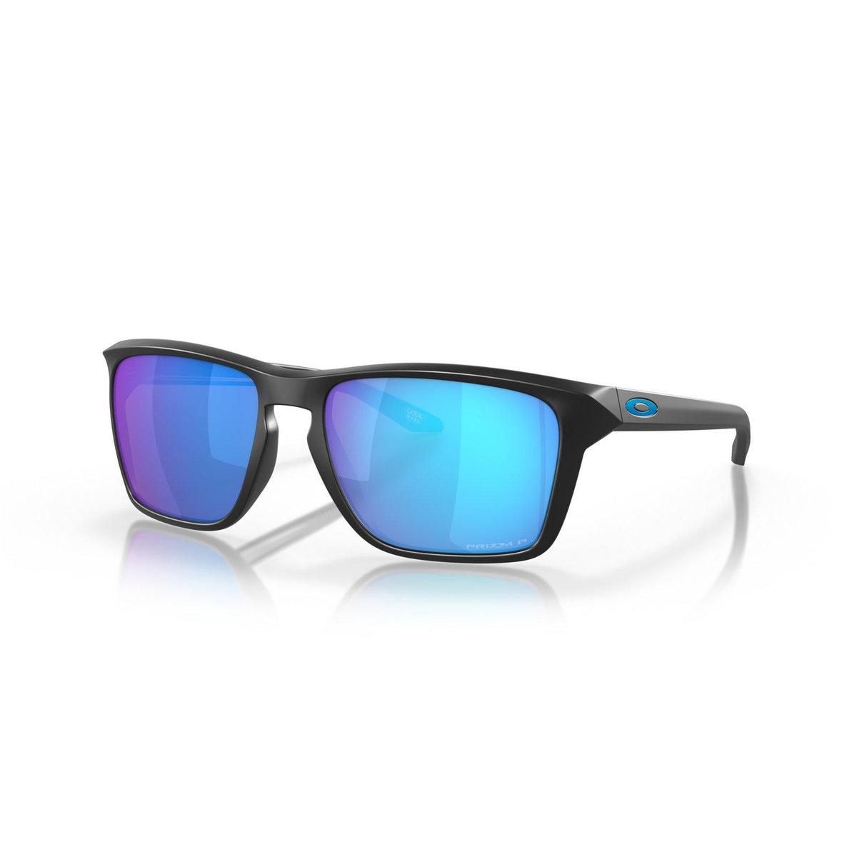 Oakley Sylas (Low Bridge Fit) Sunglasses - Matte Black/Prizm Sapphire Polarized