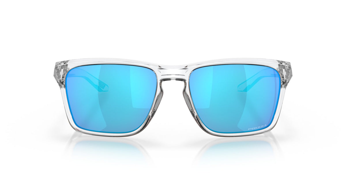 Oakley Sylas Sunglasses - Polished Clear/Prizm Sapphire (57 mm)