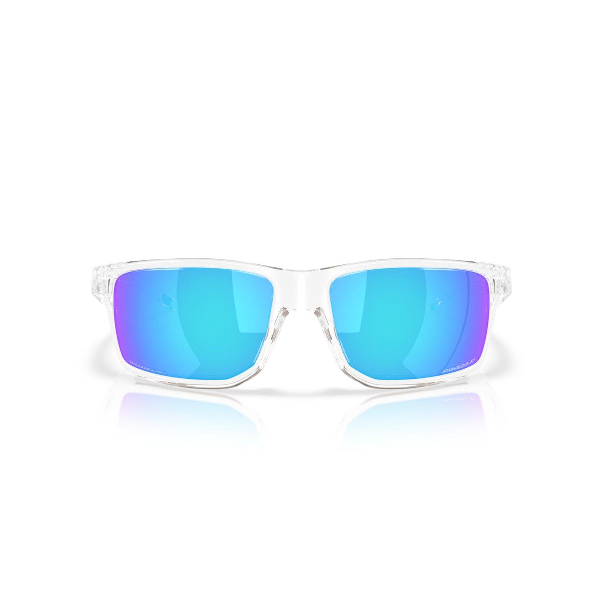 Oakley Gibston XL Sunglasses - Clear/Prizm Sapphire Polarized