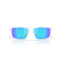 Oakley Gibston XL Sunglasses - Clear/Prizm Sapphire Polarized