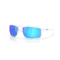 Oakley Gibston XL Sunglasses - Clear/Prizm Sapphire Polarized