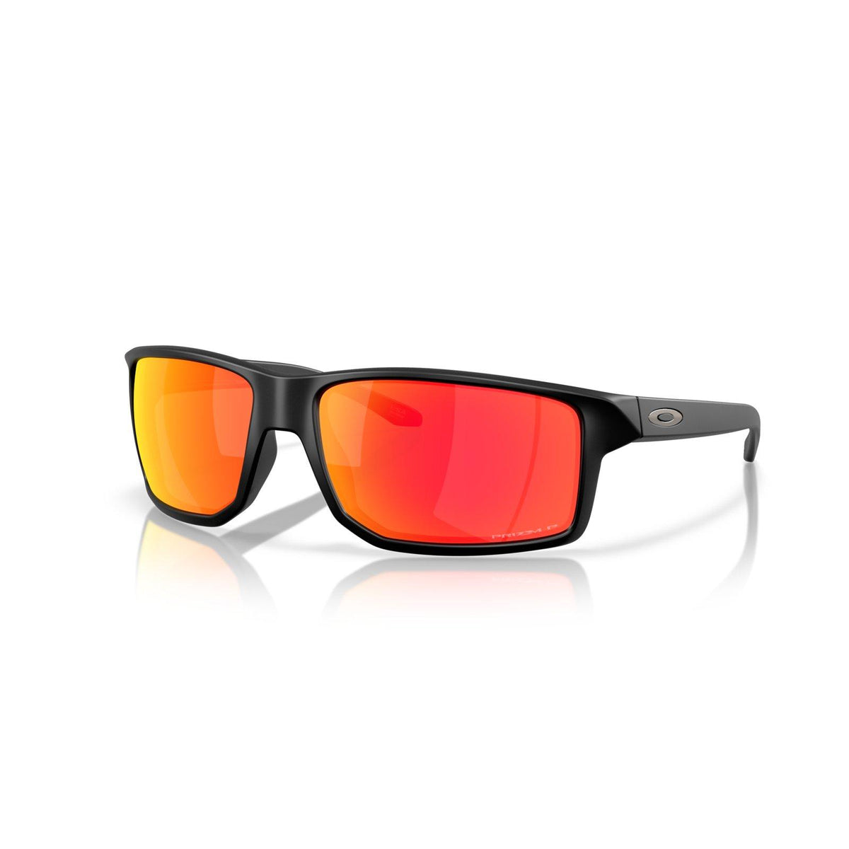 Oakley Gibston XL Sunglasses - Matte Black/Prizm Ruby Polarized