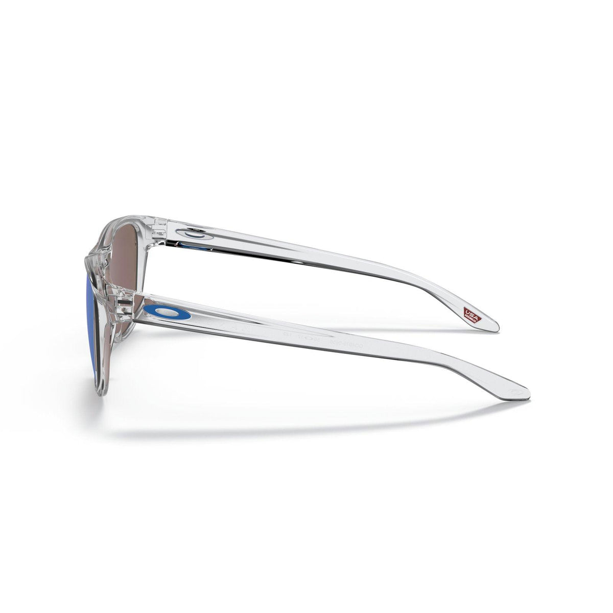 Oakley Manorburn Sunglasses - Polished Clear/Prizm Sapphire