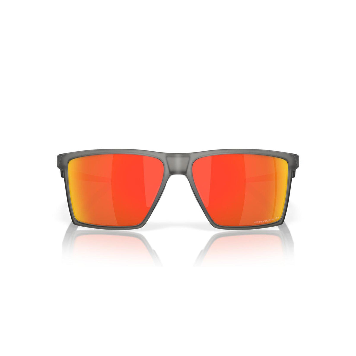 Oakley Futurity Sunglasses - Satin Grey Smoke/Prizm Ruby Polarized