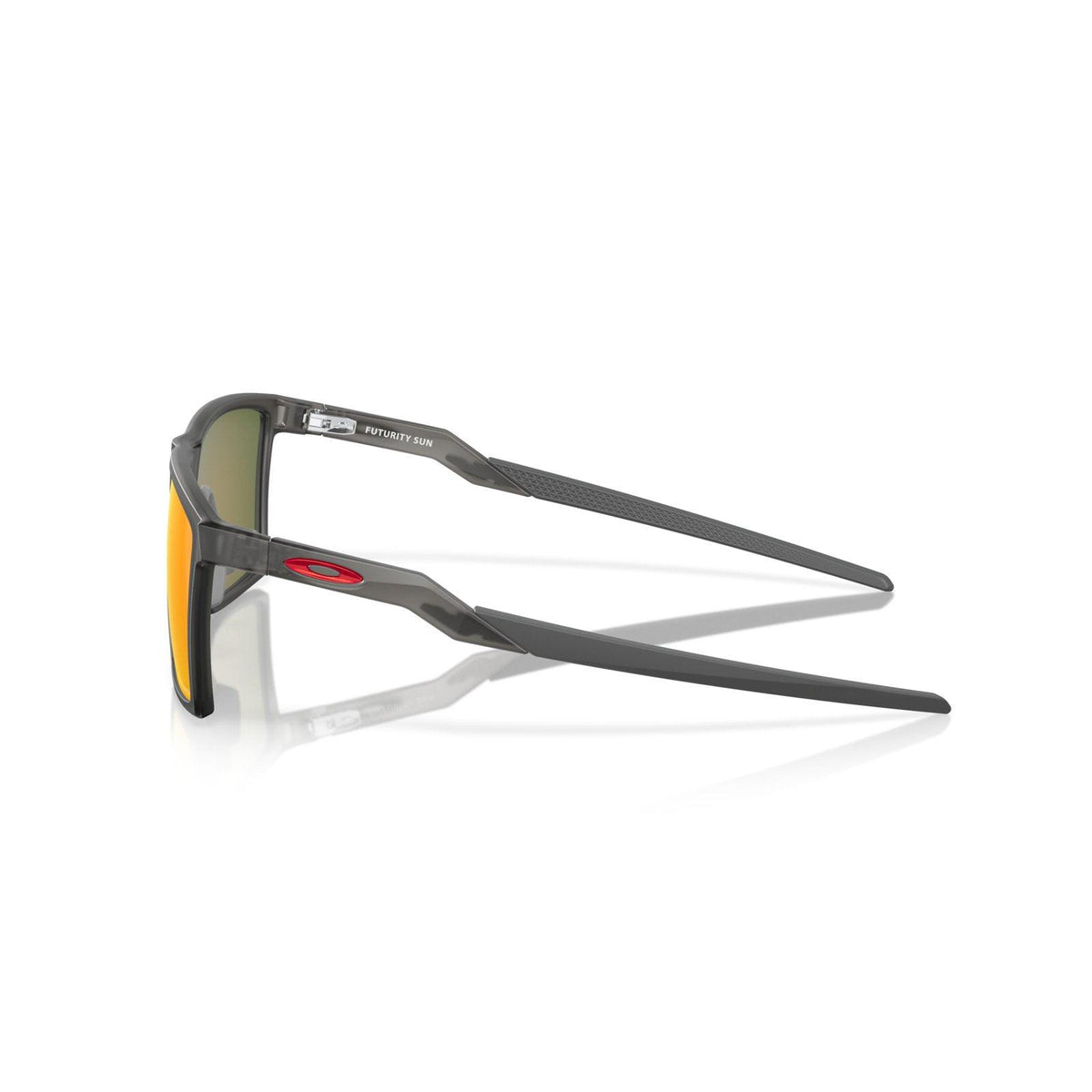 Oakley Futurity Sunglasses - Satin Grey Smoke/Prizm Ruby Polarized
