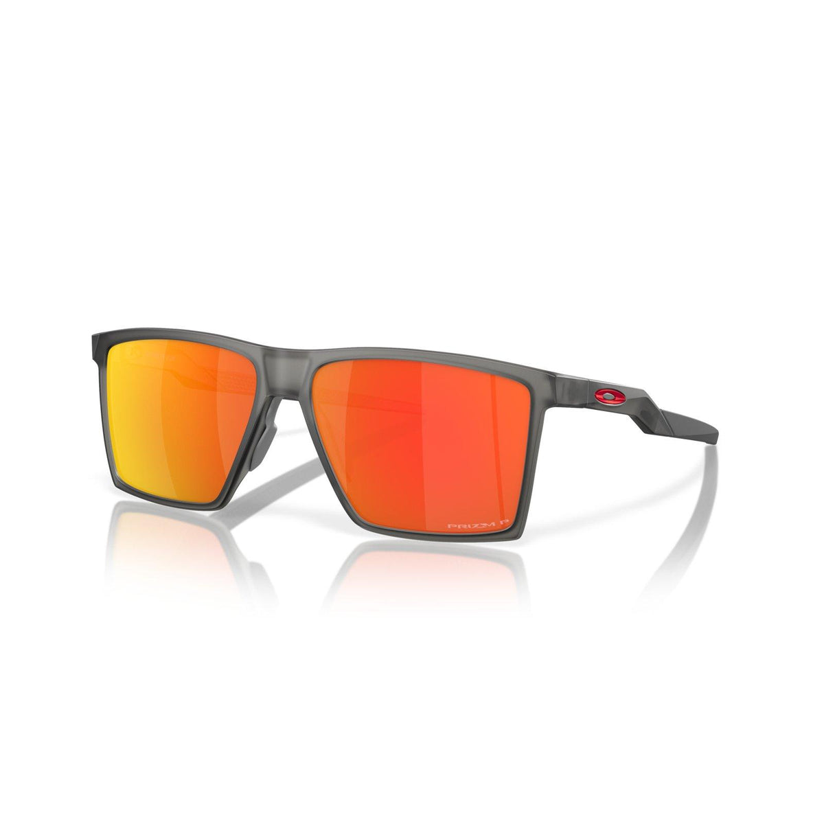 Oakley Futurity Sunglasses - Satin Grey Smoke/Prizm Ruby Polarized