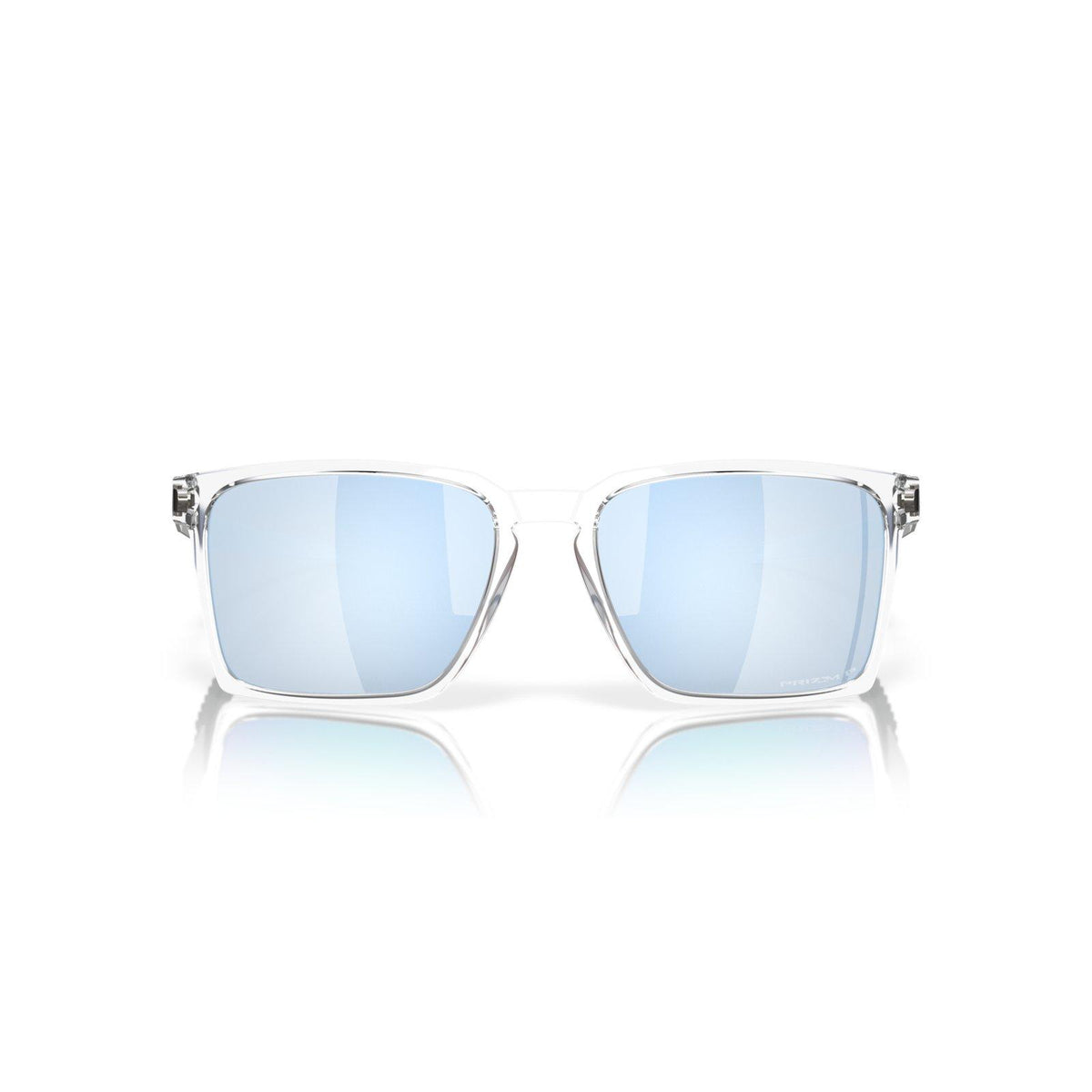 Oakley Exchange Sunglasses - Polished Clear/Prizm Deep Water Polarized