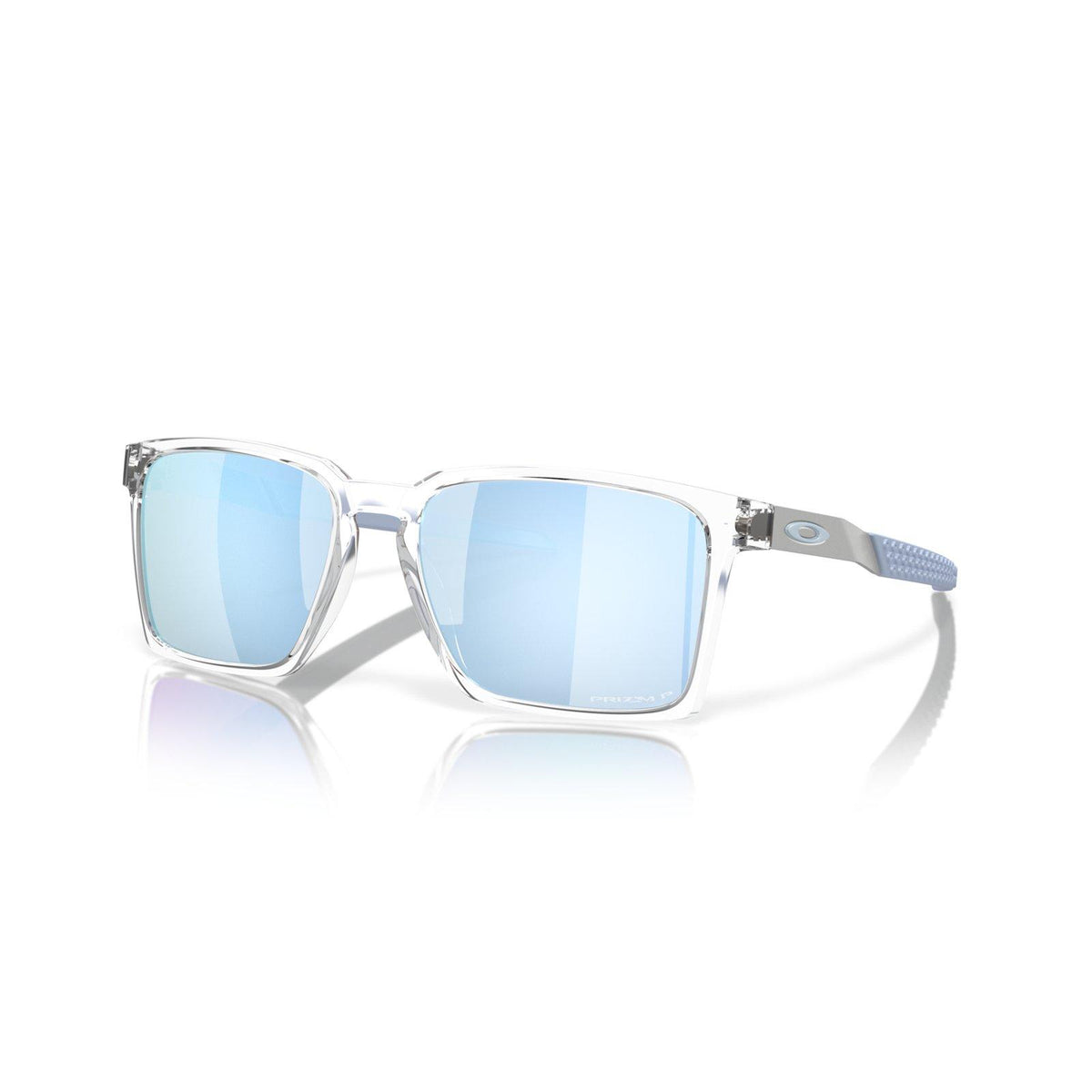 Oakley Exchange Sunglasses - Polished Clear/Prizm Deep Water Polarized