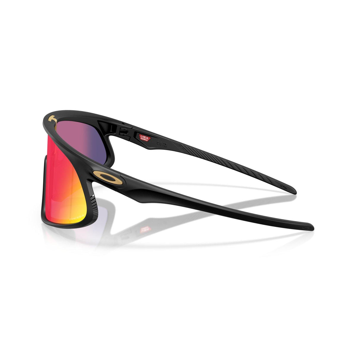 Oakley RSLV Sunglasses - Matte Black/Prizm Road