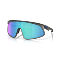 Oakley RSLV Sunglasses - Matte Grey Smoke/Prizm Sapphire