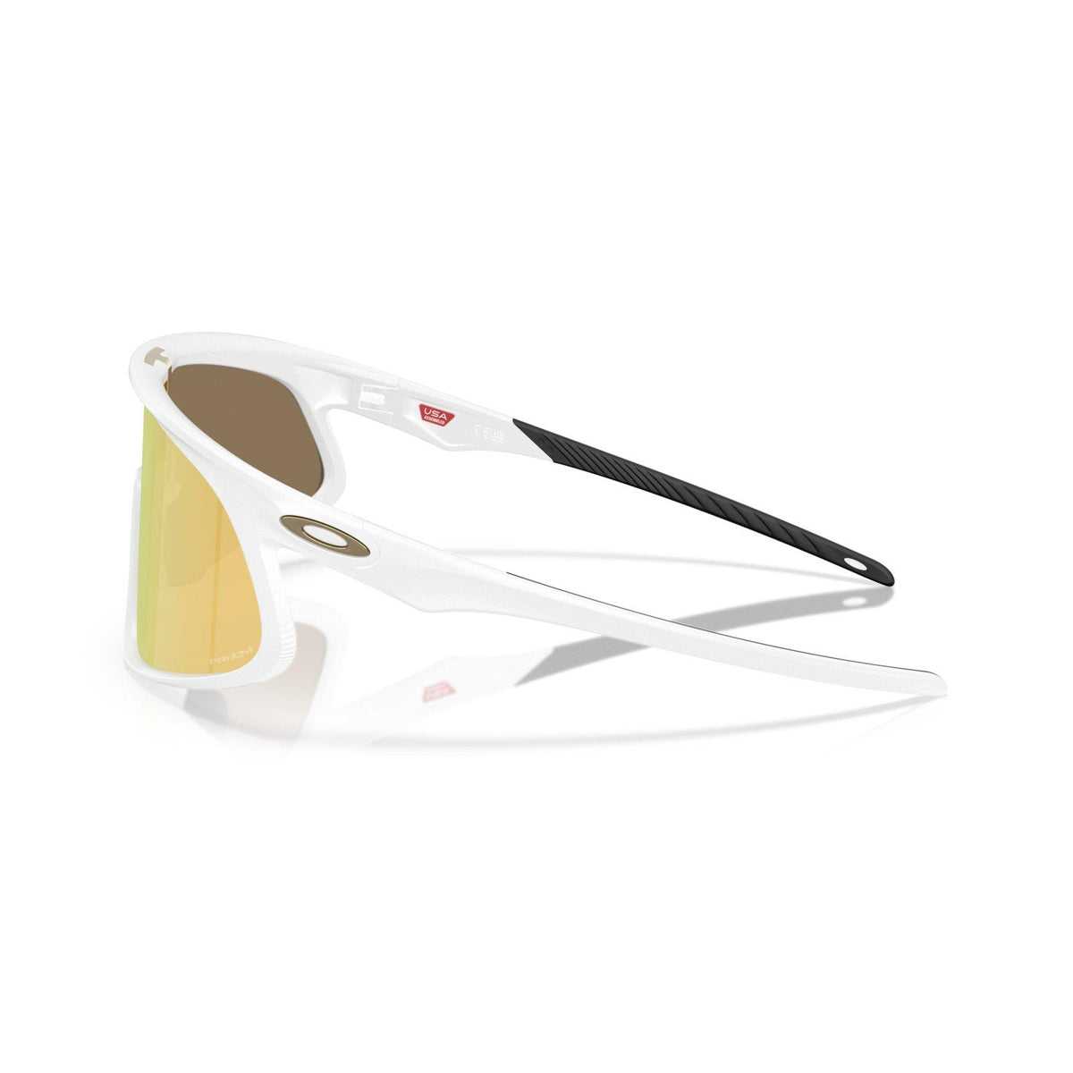 Oakley RSLV Sunglasses - Matte White/Prizm 24K