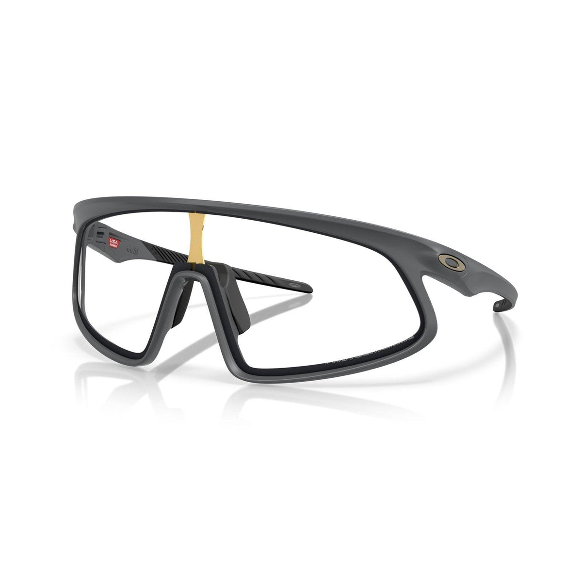 Oakley RSLV Sunglasses - Matte Carbon/Clear to Black Iridium Photochromic