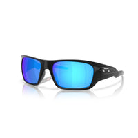 Oakley Masseter Sunglasses - Polished Black/Prizm Sapphire Polarized