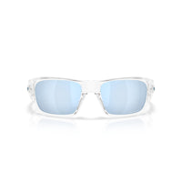 Oakley Masseter Sunglasses - Polished Clear/Prizm Deep Water Polarized