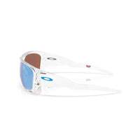 Oakley Masseter Sunglasses - Polished Clear/Prizm Deep Water Polarized