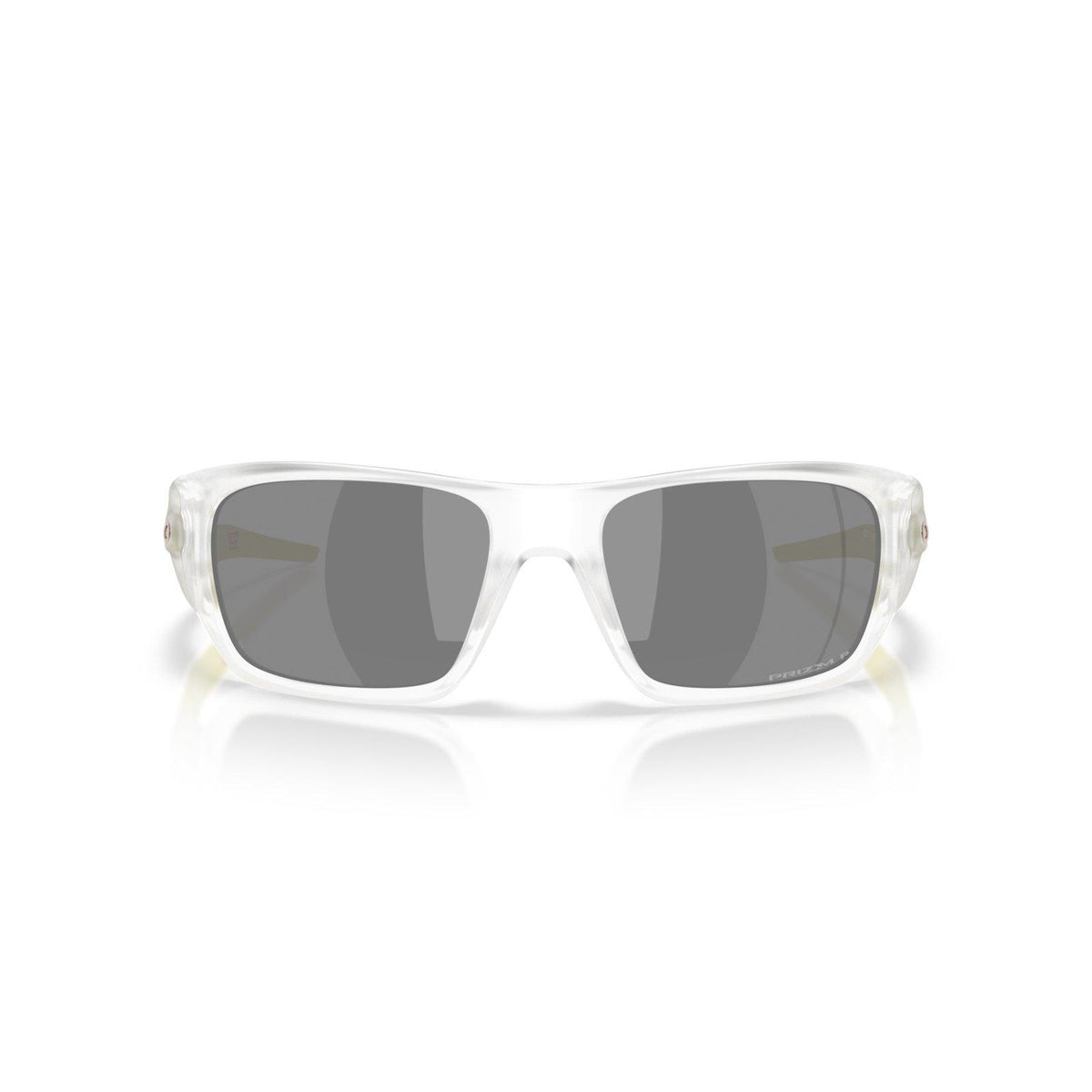 Oakley Masseter Sunglasses - Clear/Prizm Black Polarized