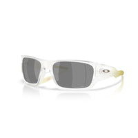 Oakley Masseter Sunglasses - Clear/Prizm Black Polarized