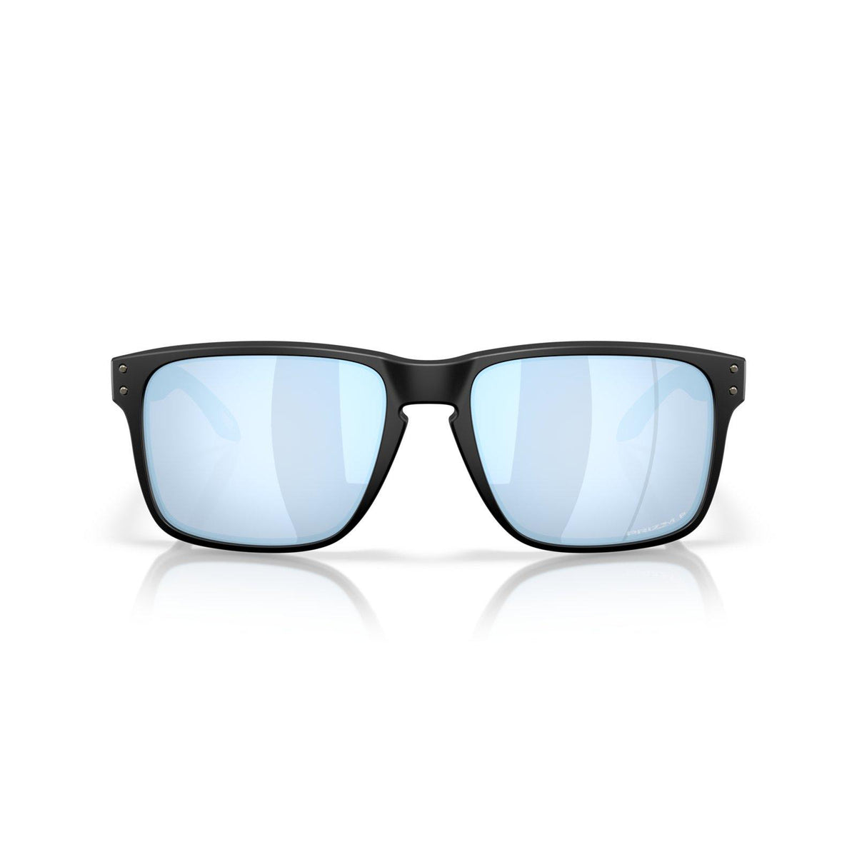 Oakley Holbrook XXL (Low Bridge Fit) Sunglasses - Matte Black/Prizm Deep Water Polarized