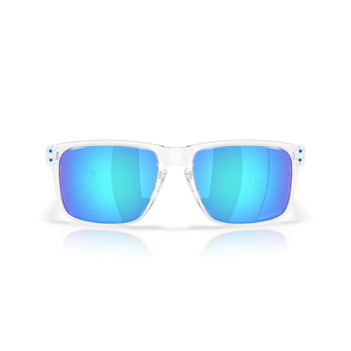 Oakley Holbrook XXL Sunglasses - Polished Clear/Prizm Sapphire Polarized