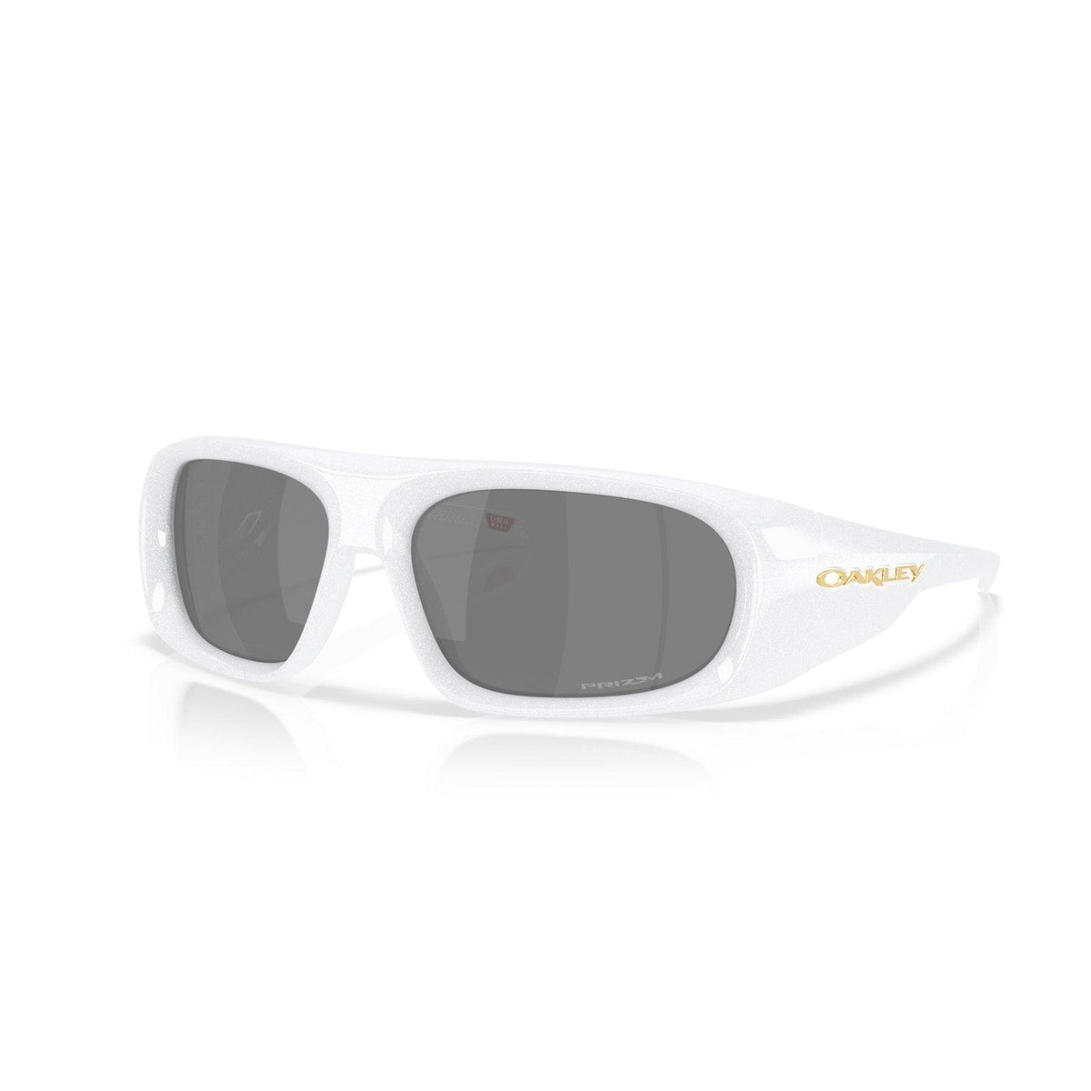Oakley Belleville Sunglasses - Pearl White/Prizm Black